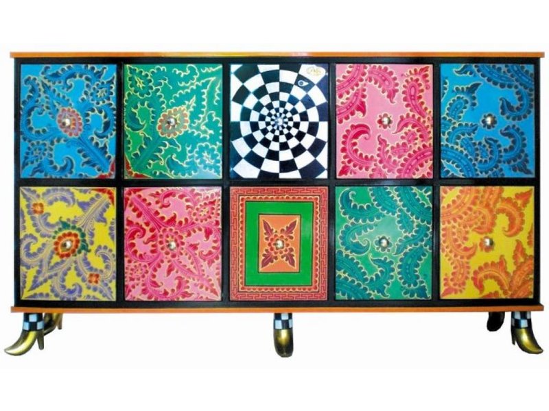 Toms Drag Colourful sideboard XXL