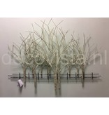 C. Jeré - Artisan House Metal wall sculpture Winter Orchard