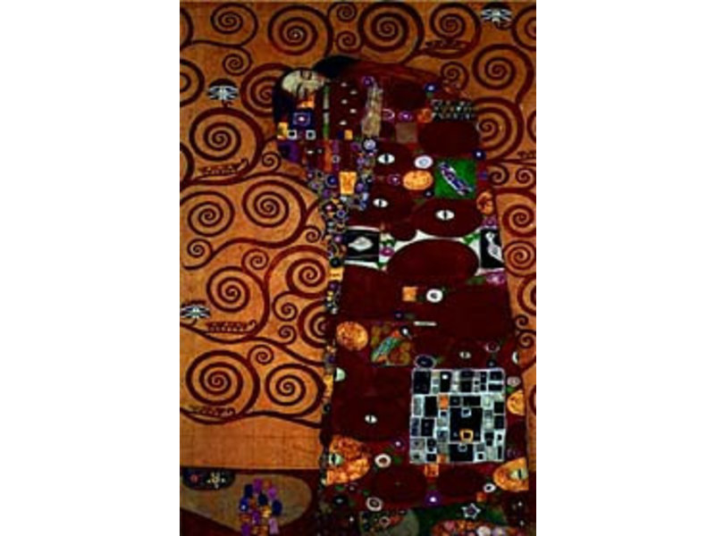 Mouseion Art sculpture by Gustav Klimt - The Fulfillment