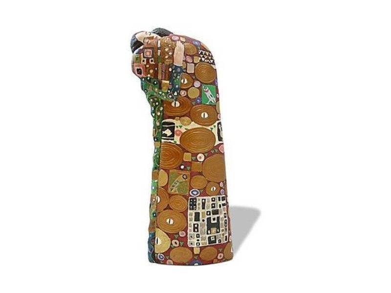 Mouseion Art sculpture by Gustav Klimt - The Fulfillment