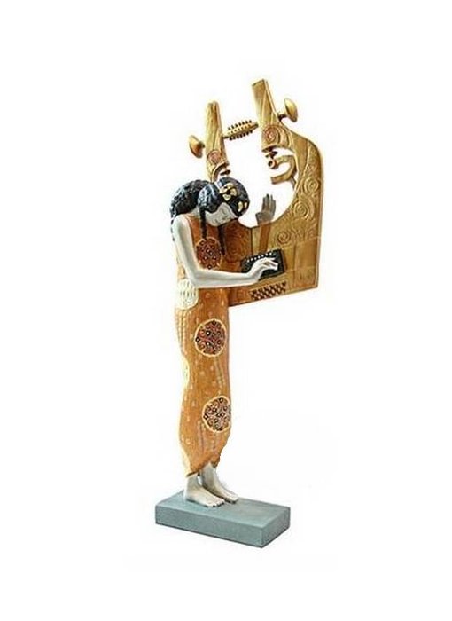 Mouseion Gustav Klimt figurine  Poetry