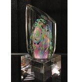 objeto de fantasía abstracta de vidrio
