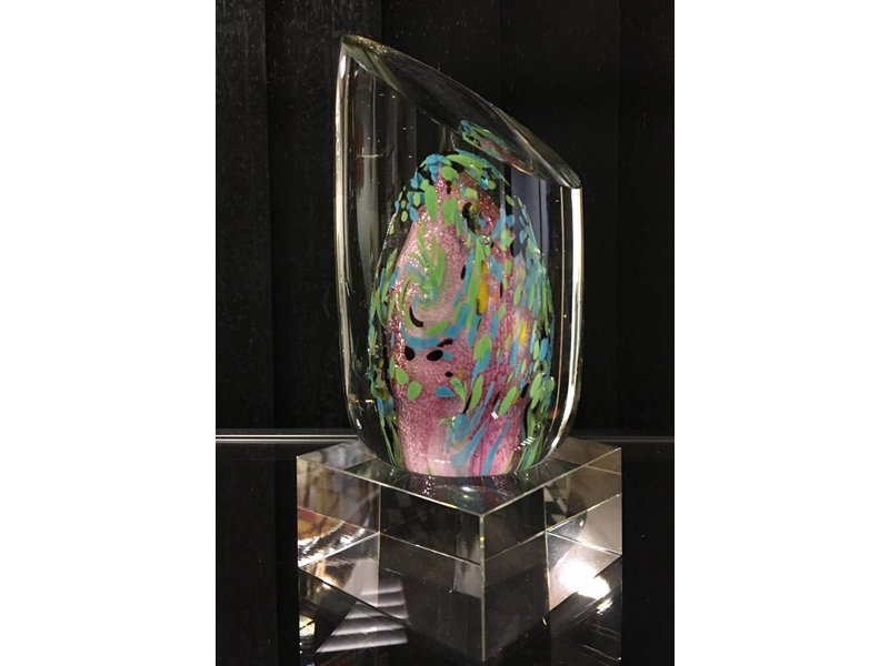 Glasskulptur Abstrakt Fantasy-Objekt