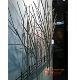 C. Jeré - Artisan House Metalen  wanddecoratie boomgaard in de winter