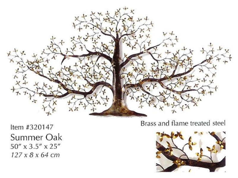 C. Jeré - Artisan House Wall Art Baum  Summer Oak, Sommer-Eiche