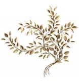 C. Jeré - Artisan House Metal wall art  Platinum Leaves