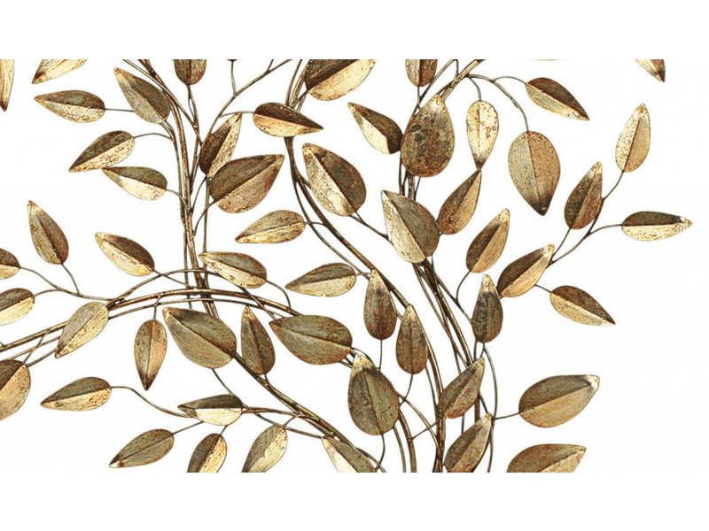 C. Jeré - Artisan House Metal wall art  Platinum Leaves