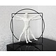 The Vitruvian Man, white - L