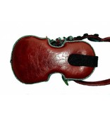 Mary Frances Floral violin - Mary Frances handbag / minibag / evening bag / clutch