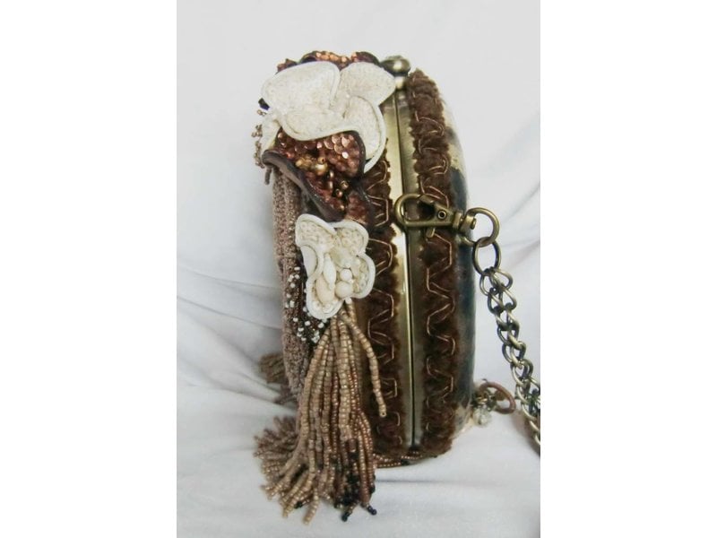 Mary Frances Hear me Roar - designer evening bag