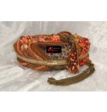 Mary Frances Sun Kiss Coral - Mary Frances minibag / evening bag / clutch