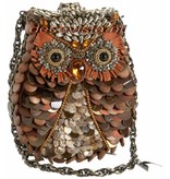 Mary Frances What a Hoot - designer minibag / handtas / avondtasje / schoudertas