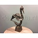 Cisne de bronce - abstracto