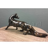 L' Art Bronze Figur eines Fuchses