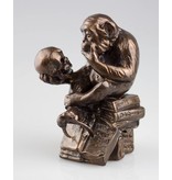 Mouseion Mono con cráneo humano, Philos Monkey