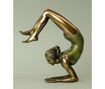 BodyTalk Yoga figurine woman  Vrischikasana