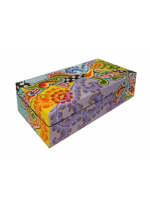 Toms Drag Caja de color brillantes, oblonga