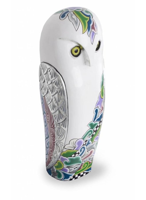 Toms Drag Sneeuwuil sculptuur  - XL