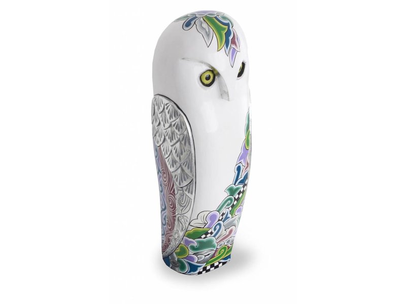 Toms Drag Snowy owl - Silver Line without base