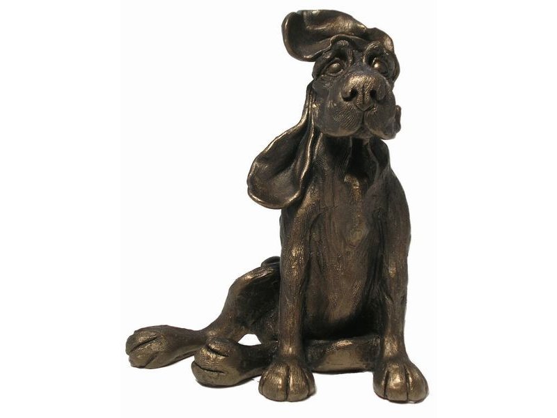 Frith Perro de perrito de escultura Bertie