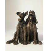 Frith Sculpture  double dogs Tom en Fred