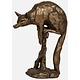 Skulptur Fuchs Merlin