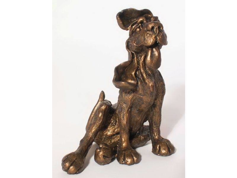 Frith Skulptur Hund Rusty