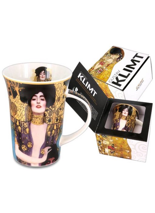 Carmani Mug, bone china -Judith I by Gustav Klimt