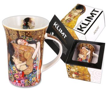 Carmani Mug, bone china - The Familyby Gustav Klimt