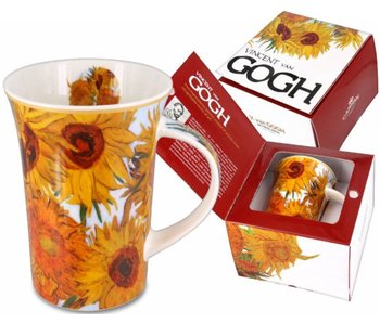 Carmani Taza de café Girasoles de Van Gogh