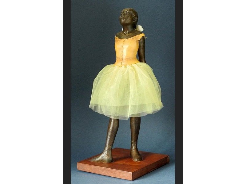 Mouseion Petit Danseuse de quatorze ans, the small dancer  by Edgar Degas