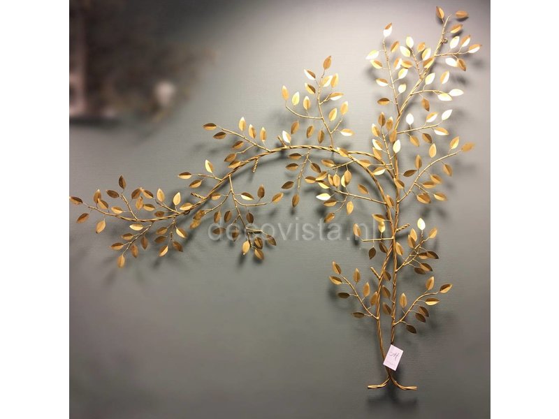 C. Jeré - Artisan House Metal wall  sculpture  Golden Hedgerow