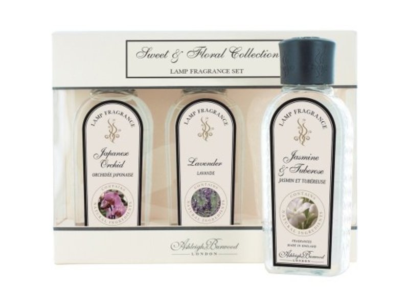 Ashleigh & Burwood Sweet & Floral collectie - 3 flakons