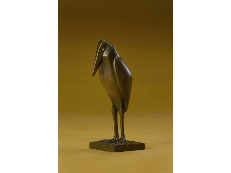 Pompon Marabaut - escultura de aves Colección del Museo