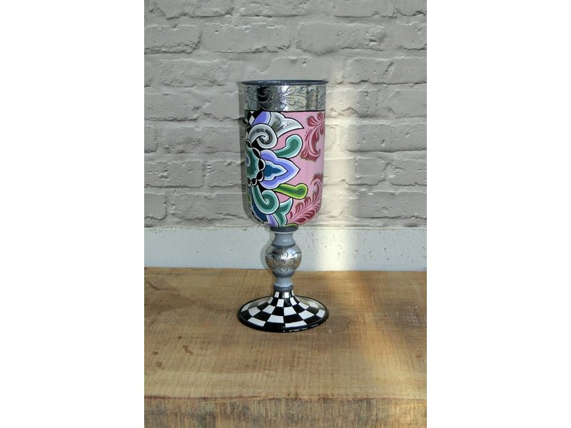 Toms Drag Vase Silver Line - M