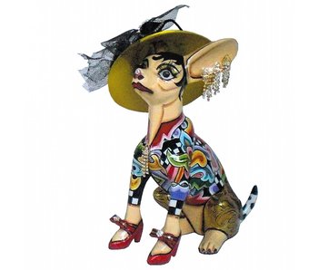 Toms Drag Chihuahua perro Frida - sentado - M