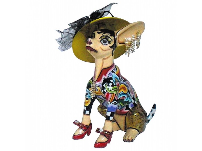 Toms Drag Chihuahua perro Frida - sentado - M