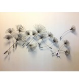 C. Jeré - Artisan House Metalen wanddecoratie  Dandelions, Paardebloemen