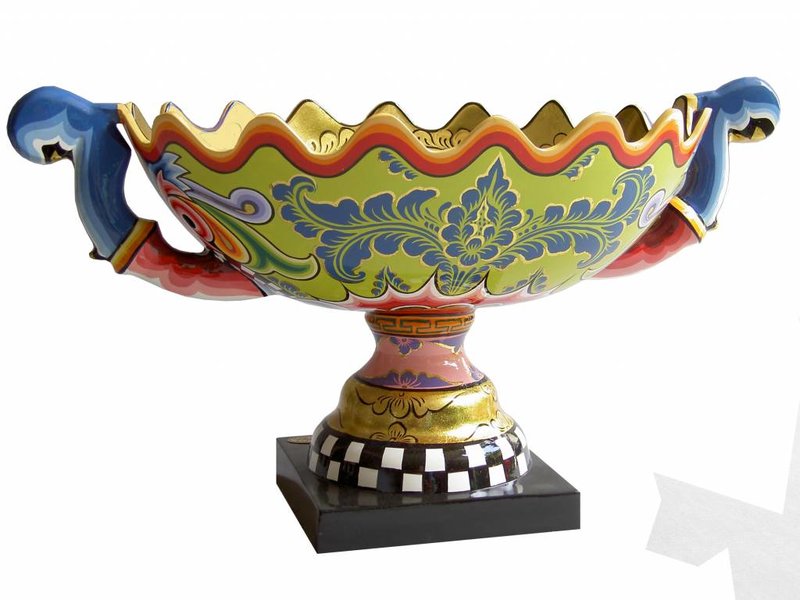 Toms Drag Large ornamental bowl with classic look