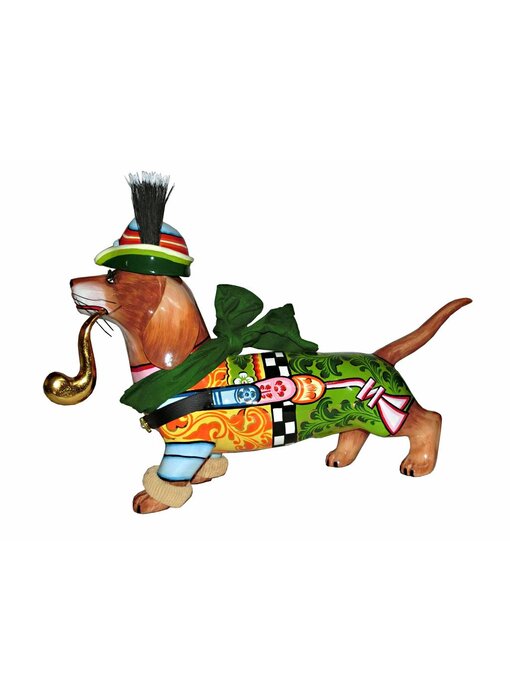 Toms Drag Dog statue Dachshund  (laste piece)