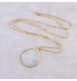 Magnifying glass pendant 5x