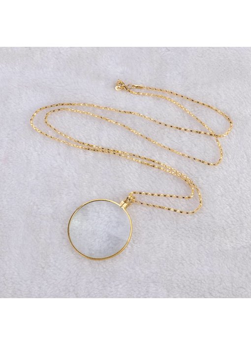 Magnifying glass pendant 5x