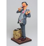 Forchino Caricature statue The wine taster