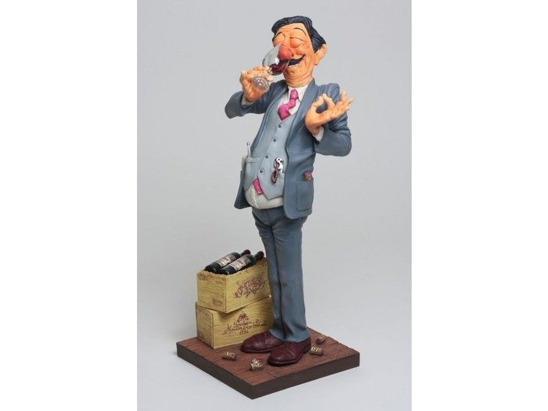 Forchino Caricature statue The wine taster