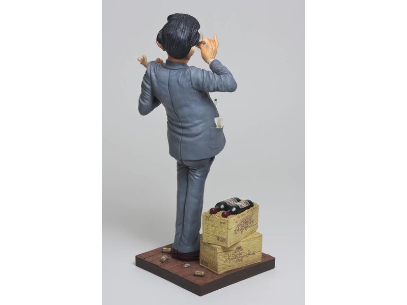 Forchino Caricature statue The wine taster