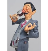 Forchino Caricature statue The wine taster