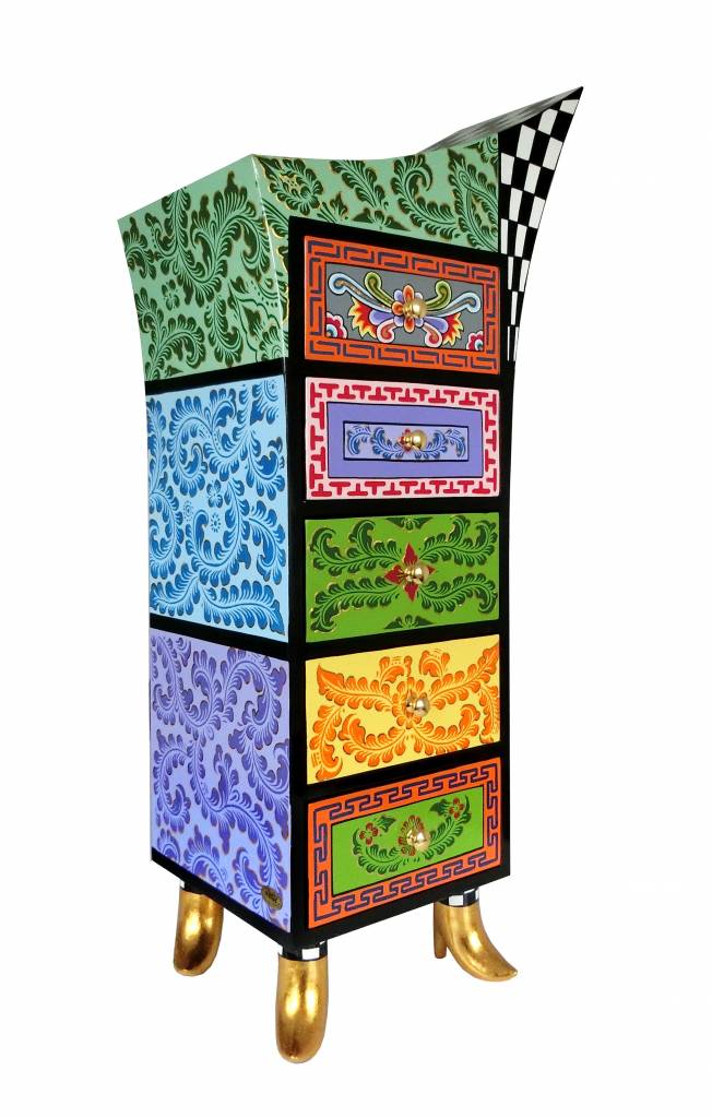 Drawer Cabinet Chests Of Drawers Decovista Colorful Art Furniture And Wall Sculptures