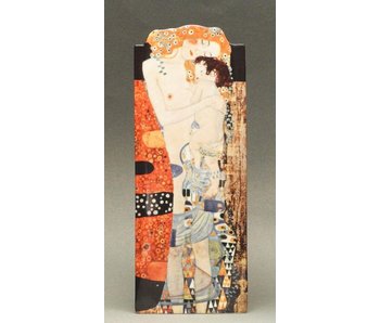 Silhouette d'Art - John Beswick Kunstvaas Gustav Klimt "De drie levensfasen"