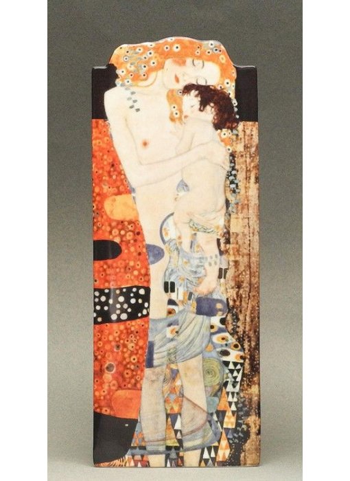 Silhouette d'Art - John Beswick Kunstvaas Gustav Klimt "De drie levensfasen"