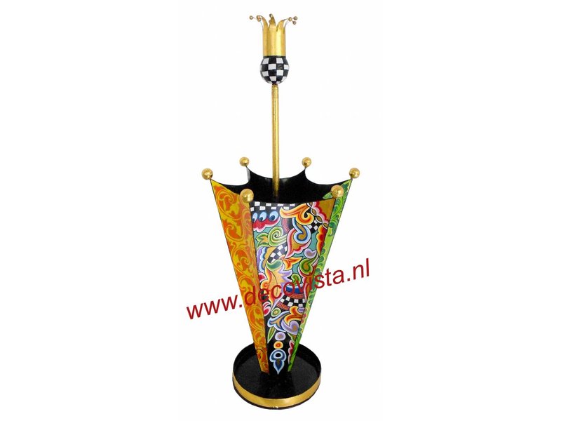 Toms Drag Umbrella stand with crown